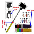 Extendable Camera Video Selfie Holder, Mobile Phone Holder, Selfie Stick